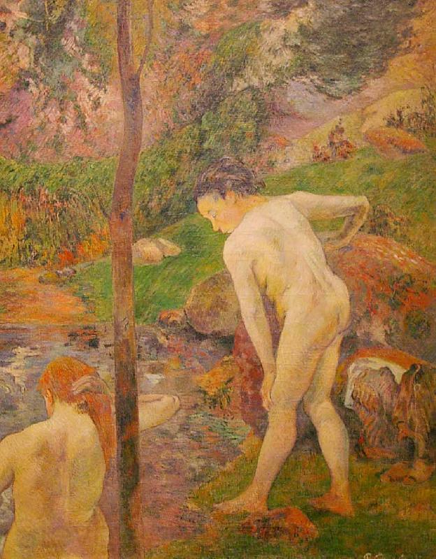 Paul Gauguin Baigneurs en Bretagne Germany oil painting art
